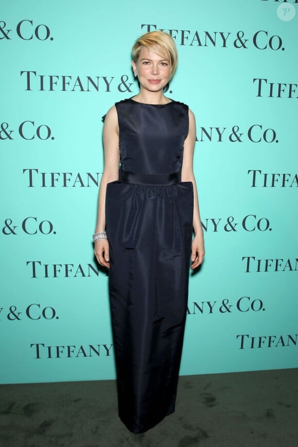 Michelle Williams à la soirée Tiffany & Co Blue Book Ball au Rockefeller Center de New York. Le 18 avril 2013.