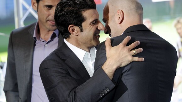 Zinédine Zidane et Luis Figo : Amitié virile entre les deux ex du Real Madrid