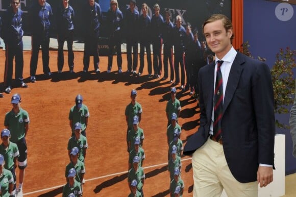 Pierre Casiraghi au Rolex Masters de Monte-Carlo le 19 avril 2013