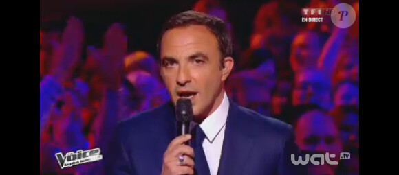 Nikos Aliagas dans The Voice 2 le samedi 20 avril 2013 sur TF1