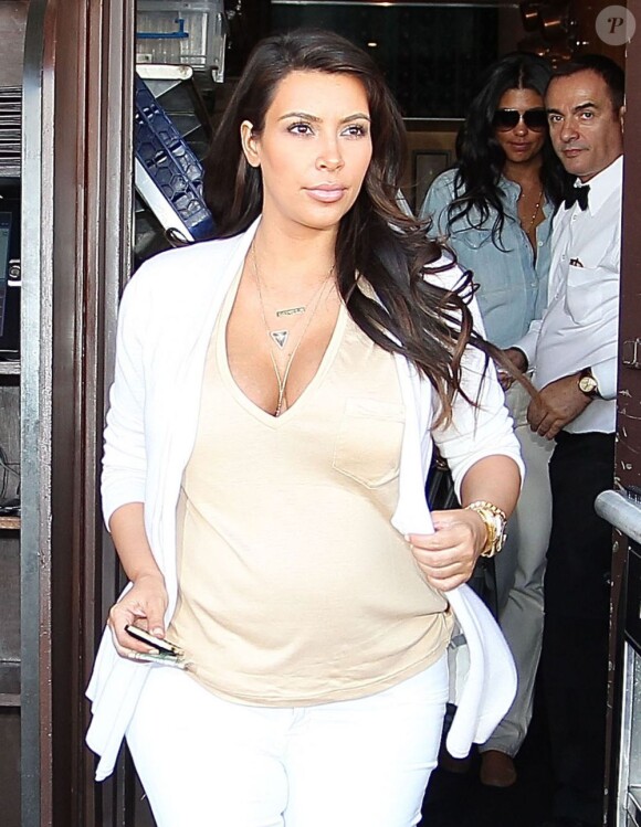 Kim Kardashian à Los Angeles le 20 avril 2013.