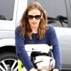 Jennifer Garner et sa fille Violet à Los Angeles, le 21 avril 2013 - Elles ont notamment acheté un robot de cuisine