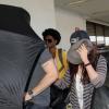 Megan Fox et son époux Brian Austin Green tentent de passer incognito à l'aéroport de Los Angeles le 22 avril 2013