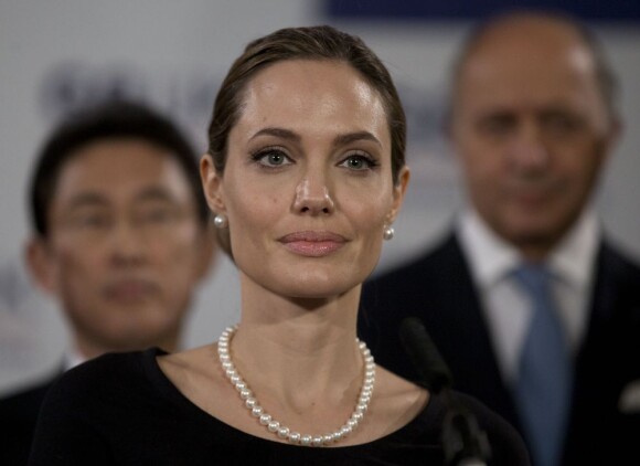 Angelina Jolie à Londres le 11 avril 2013.