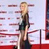 Gwyneth Paltrow, portant une tenue Antonio Berardi, lors de l'avant-première du film Iron Man 3 à Los Angeles le 24 avril 2013
