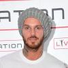 M.Pokora à Bercy avant d'assister au concert de Beyoncé à Paris, le 25 avril 2013.