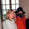 Debbie Rowe et Michael Jackson lors d'une visite en Normandie en France en 1997.