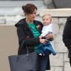 Exclusif - Reese Witherspoon avec son bébé Tennessee le 30 mars 2013 à Nashville