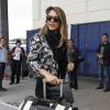Jessica Alba arrive à l'aéroport LAX de Los Angeles pour prendre un avion. Et elle a créé la surprise ! Le 30 avril 2013