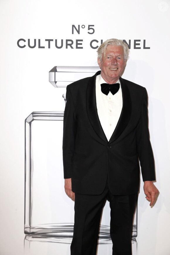 Piet Oudolf à l'exposition "N°5 Culture Chanel" au Palais de Tokyo à Paris le 3 mai 2013. L'exposition "N°5 Culture Chanel" retrace l'histoire et les secrets, jusqu'alors bien gardés, du mythique parfum de la maison Chanel.