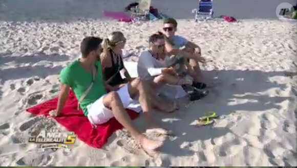 Les Anges à la plage dans les Anges de la télé-réalité 5, mardi 7 mai 2013 sur NRJ12