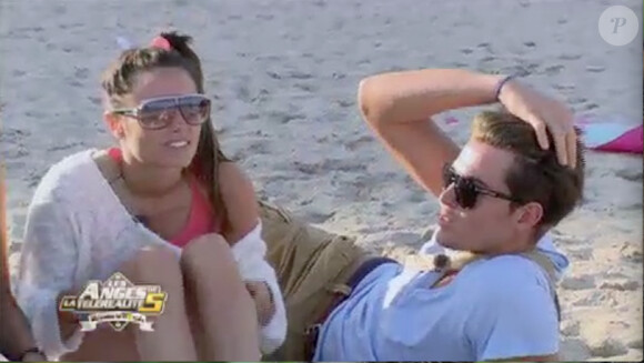 Capucine et Geoffrey dans les Anges de la télé-réalité 5, mardi 7 mai 2013 sur NRJ12