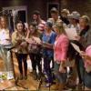 Les Anges enregistrent leur hymne dans les Anges de la télé-réalité 5, mercredi 8 mai 2013 sur NRJ12