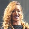 Rihanna livre le dernier concert américain de sa tournée Diamonds World Tour au Barclays Center. Brooklyn, le 7 mai 2013.
