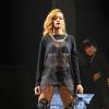 Rihanna livre le dernier concert américain de sa tournée Diamonds World Tour au Barclays Center. Brooklyn, le 7 mai 2013.