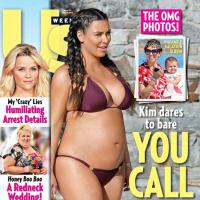 Kim Kardashian, enceinte : Sublime en bikini, Riccardo Tisci prend sa défense