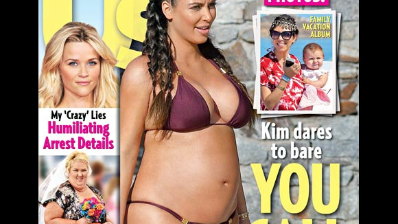 Kim Kardashian, enceinte : Sublime en bikini, Riccardo Tisci prend sa défense
