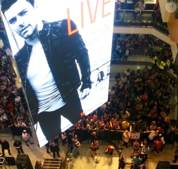 Ricky Martin a fait la promotion de son best of intitulé Greatet Hits, à Sydney, le 9 mai 2013.