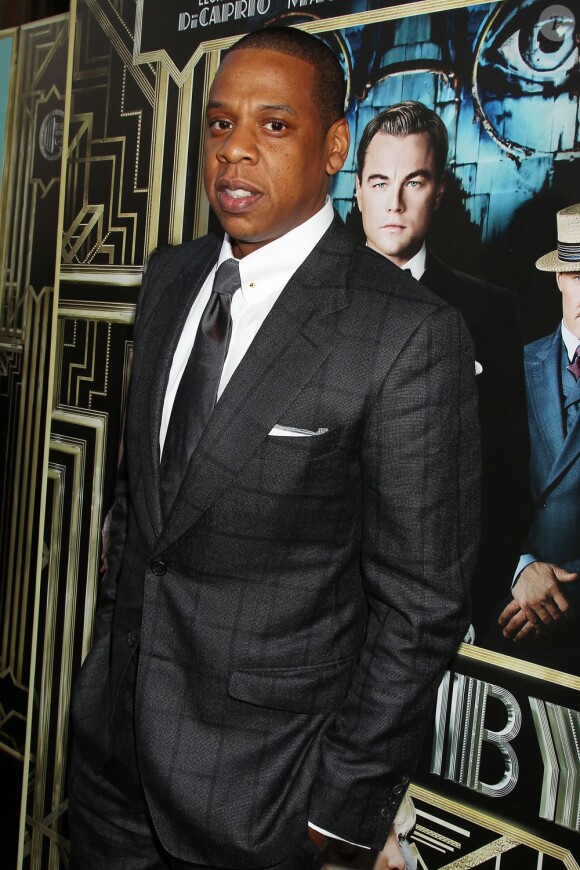 Jay-Z à l'avant-première de "Gatsby le Magnifique" à New York, le 1er mai 2013.