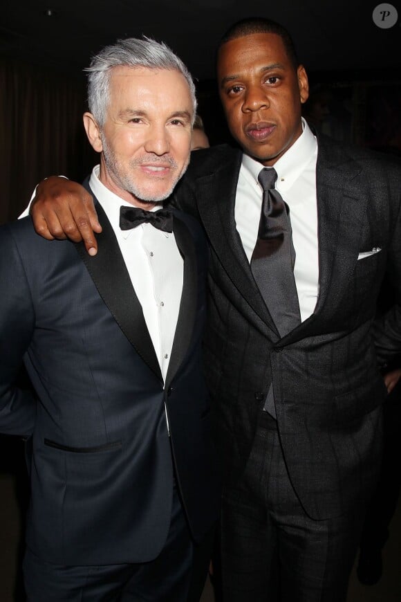 Baz Luhrmann et Jay-Z à l'avant-première de "Gatsby le Magnifique" à New York, le 1er mai 2013. 