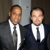 Jay-Z et Leonardo DiCaprio à l'avant-première de "Gatsby le Magnifique" à New York, le 1er mai 2013. 