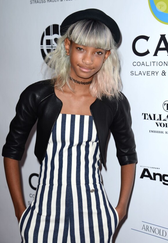 Willow Smith à la soirée Freedom From Slavery à l'hôtel Sofitel à Los Angeles, le 9 mai 2013.