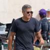 Exclusif - George Clooney en producteur sur le tournage d'August: Osage Country à Oklahoma, le 28 septembre 2012.