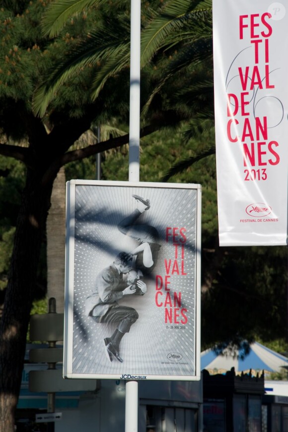 La Croisette s'habille pour Cannes 2013.