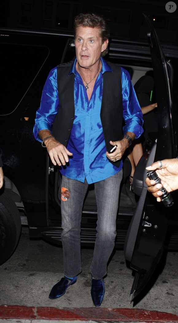 David Hasselhoff à Los Angeles le 3 mai 2013
