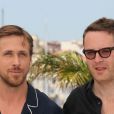 Ryan Gosling et Nicolas Winding Refn présentent Drive à Cannes le 20 mai 2011.