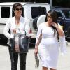 Kris Jenner et Kim Kardashian, duo mère/fille stylé à Los Angeles, le 16 mai 2013.