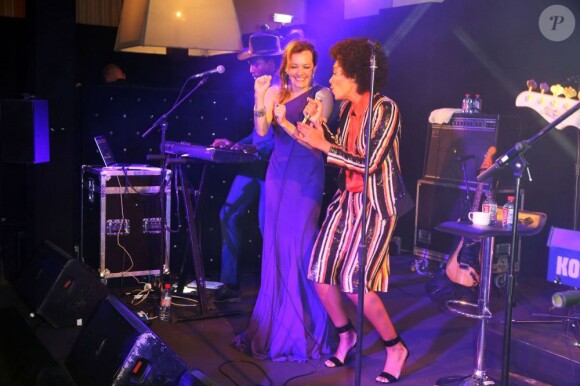 La soirée des Trophées Chopard lors du Festival de Cannes le 17 mai 2013 : Caroline Scheufele et Solange Knowles
