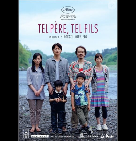 Affiche officielle du film Tel père, tel fils, de Kore-Eda Hirokazu.
