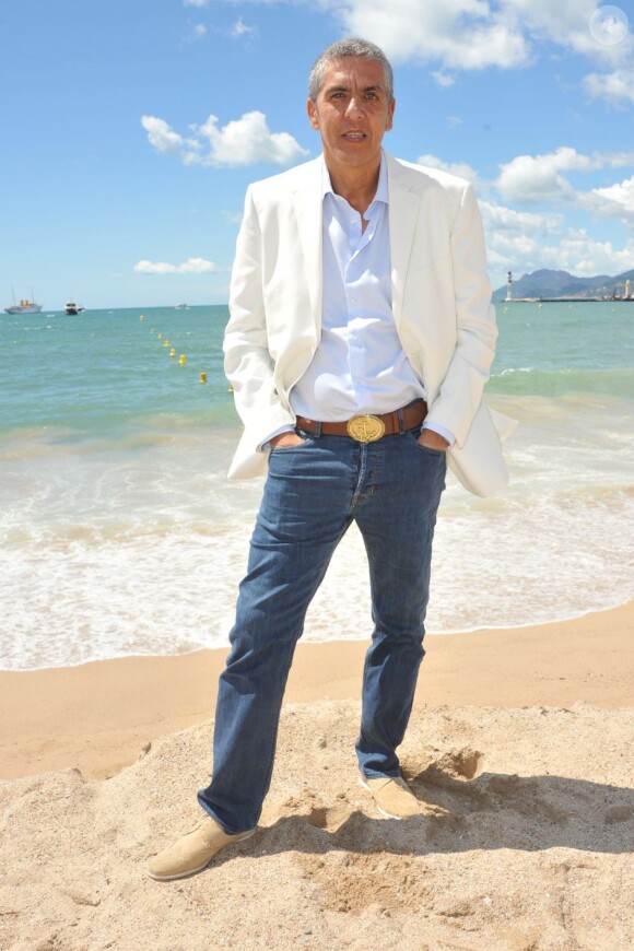 Samy Naceri lors du photocall du film Tip Top présenté à la Quinzaine des réalisateurs lors du Festival de Cannes le 19 mai 2013