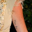 Le tatouage d'Agathe de la Fontaine à la soirée IWC For the Love of Cinema à l'Hôtel Cap-Eden-Roc au Cap d'Antibes, le 19 Mai 2013.