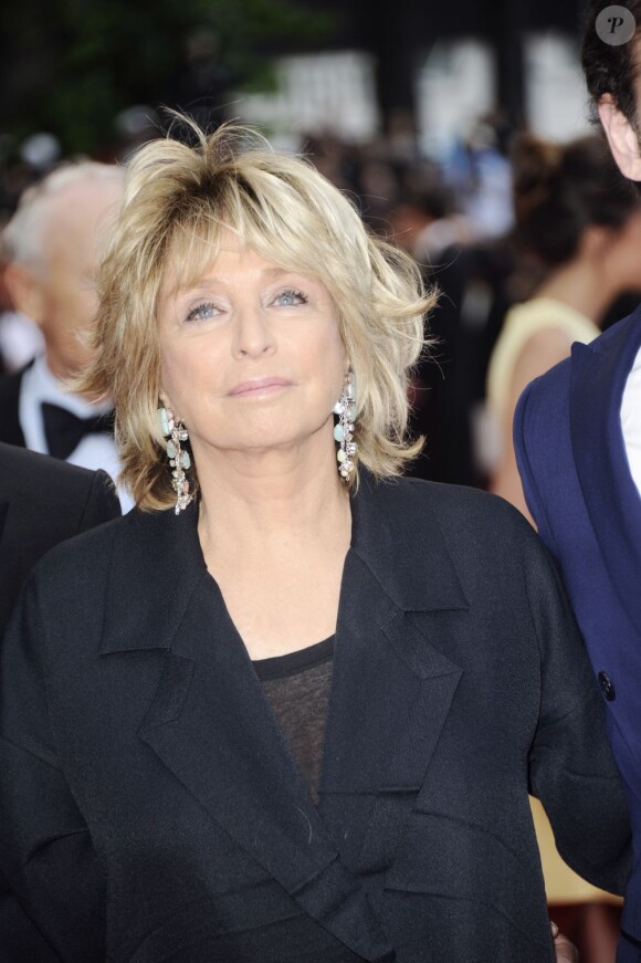 Danièle Thompson lors de la montée des marches du Festival de Cannes le 19 mai 2013