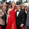 Isabella Orsini et Brahim Asloum lors de la montée des marches du Festival de Cannes le 19 mai 2013