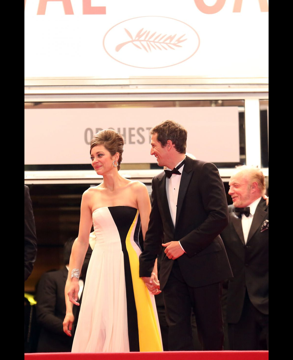 Photo : Marion Cotillard et Guillaume Canet pour la descente des ...