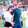 Robert Pattinson et Kristen Stewart au festival de musique de Coachella en Californie à Indio, le 13 Avril 2013.