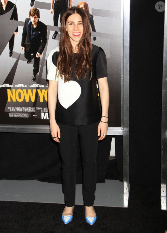 Zosia Mamet, lors de l'avant-première du film Insaisissables (Now You See Me) à New York le 21 mai 2013