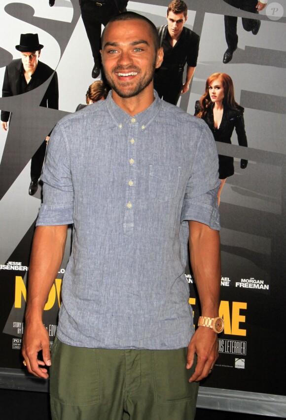 Jesse Williams, lors de l'avant-première du film Insaisissables (Now You See Me) à New York le 21 mai 2013