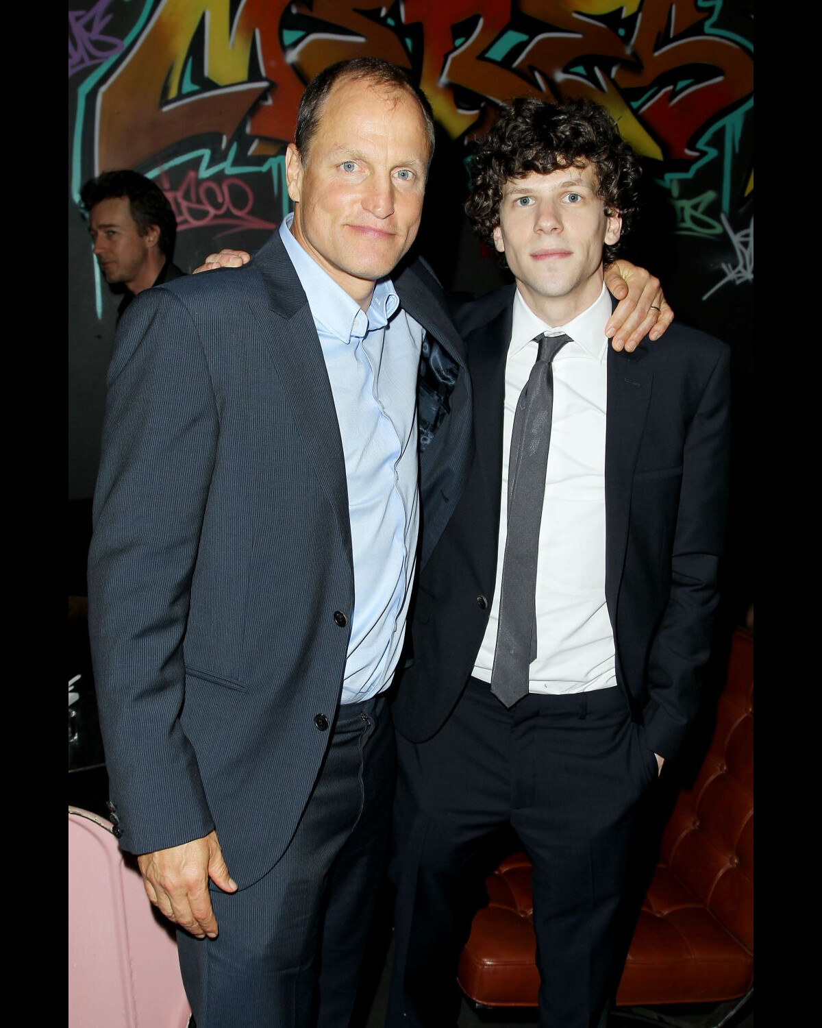 Photo Woody Harrelson et Jesse Eisenberg, lors de la soirée du film