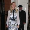 Gwyneth Paltrow quitte le club Marks à Londres après avoir donné une soirée pour son site internet Goop. Le 21 mai 2013