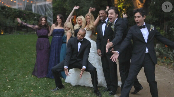 Donald Faison et CaCee Cobb se sont mariés en décembre 2012. Image extraite du savoureux et déjanté teaser de leur film de mariage, qui sera révélé en intégralité début juin 2013