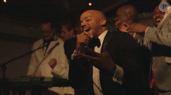 Donald Faison et CaCee Cobb se sont mariés en décembre 2012. Image extraite du savoureux et déjanté teaser de leur film de mariage, qui sera révélé en intégralité début juin 2013