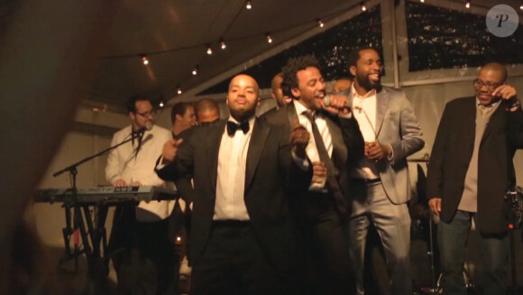 Donald Faison et CaCee Cobb se sont mariés en décembre 2012. Image extraite du savoureux et déjanté teaser de leur film de mariage, qui sera révélé en intégralité début juin 2013