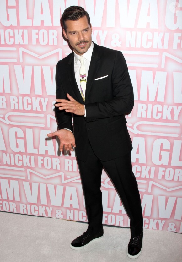 Ricky Martin à New York, le 15 février 2012.