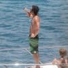 Exclusif - L'acteur Patrick Dempsey en famille sur un yacht aux Caraïbes le 17 mai 2013