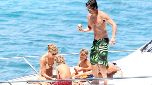 Patrick Dempsey : En famille sur un yacht, il exhibe son corps athlétique