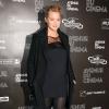 Virginie Efira, enceinte, à la premiere de Möbius à l'UGC Normandie à Paris, le 12 février 2013.